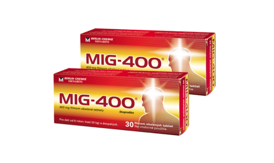 MIG400_Ibuprofén_liek na horúčku a bolesť